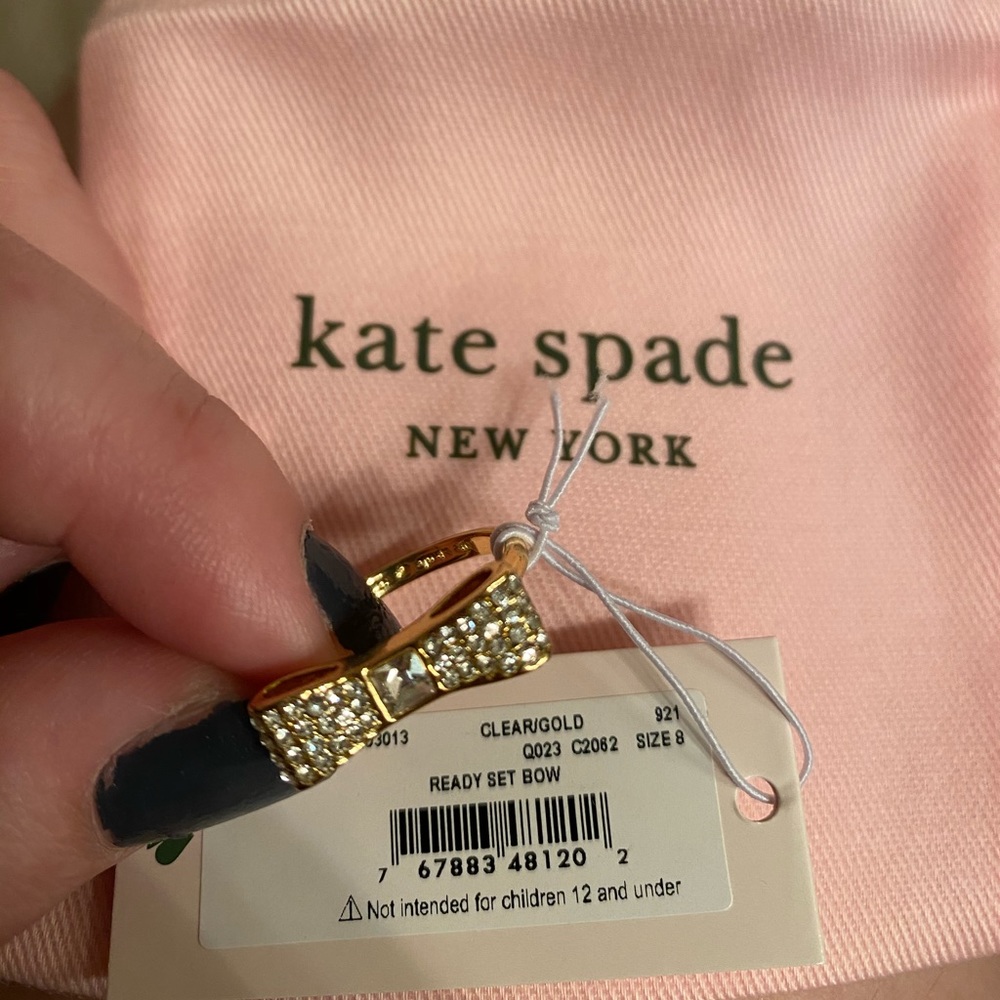 Kate Spade Ready Set Bow Ring